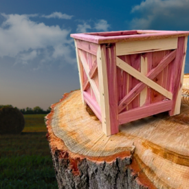 Red Cedar Farm House Planter