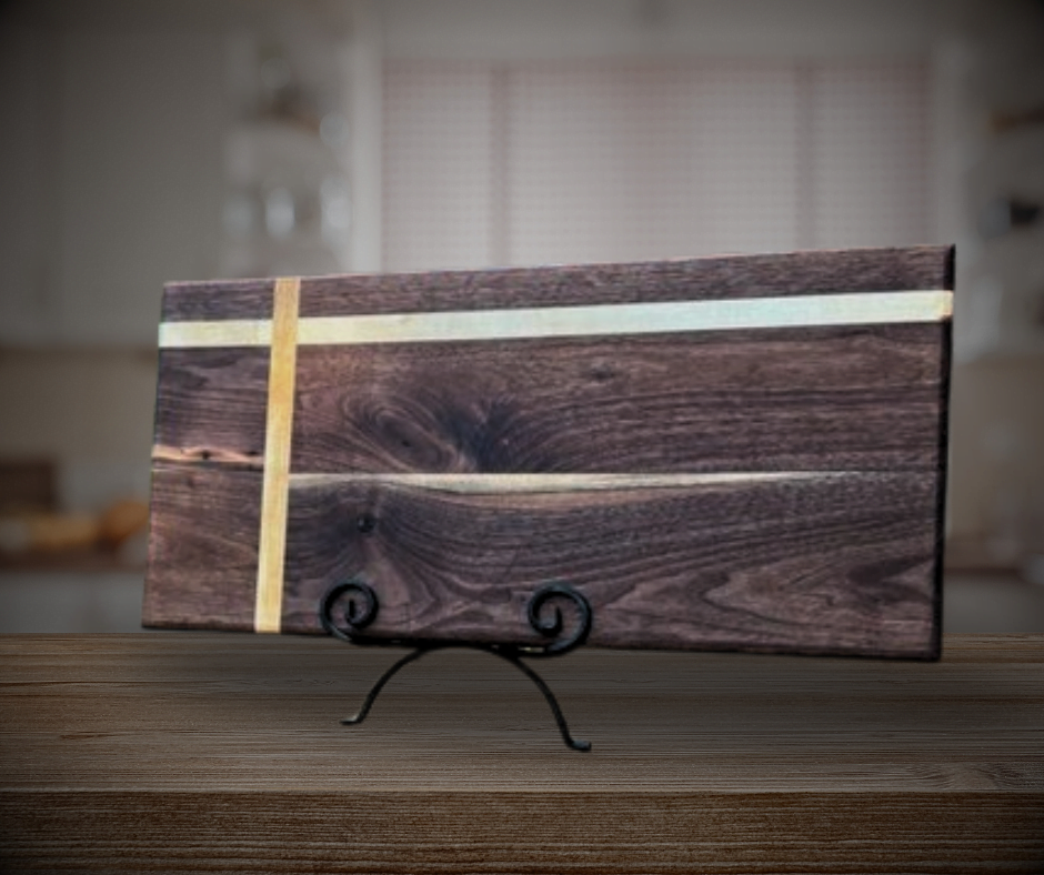 Walnut and Hard Maple cutting board